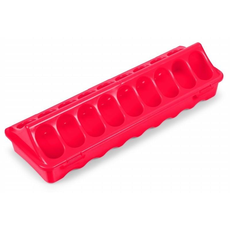 Plastic Chick Feeder Red - 30CM