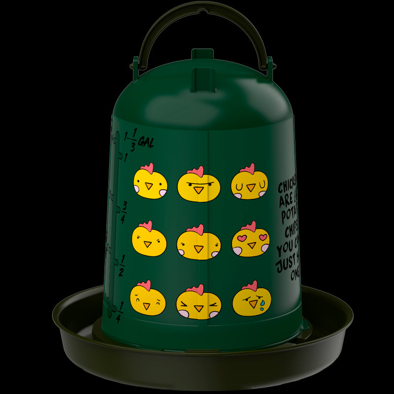Poultry Drinker "Chips" 5L -  Recycled
