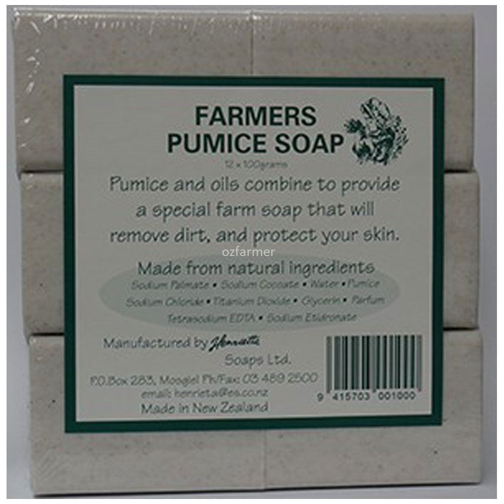 Henrietta Soap Pumice 12-pack x 100g