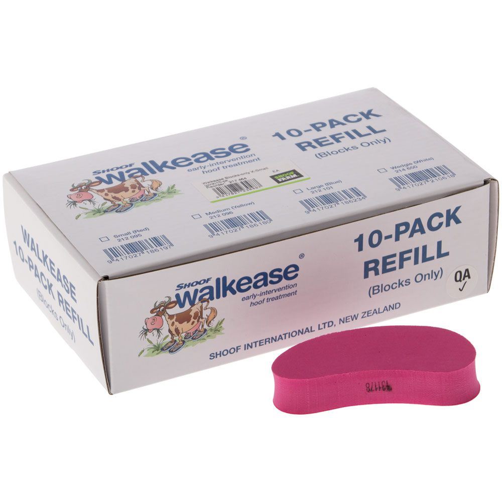 Walkease Blocks-only X-Small (pink) 10pk