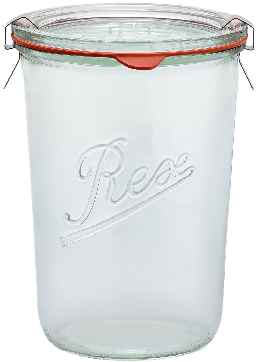 1 x 850ml Weck Rex Tapered Jar only  - R01850