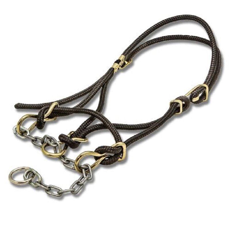 Bull Halter Hackamore Black