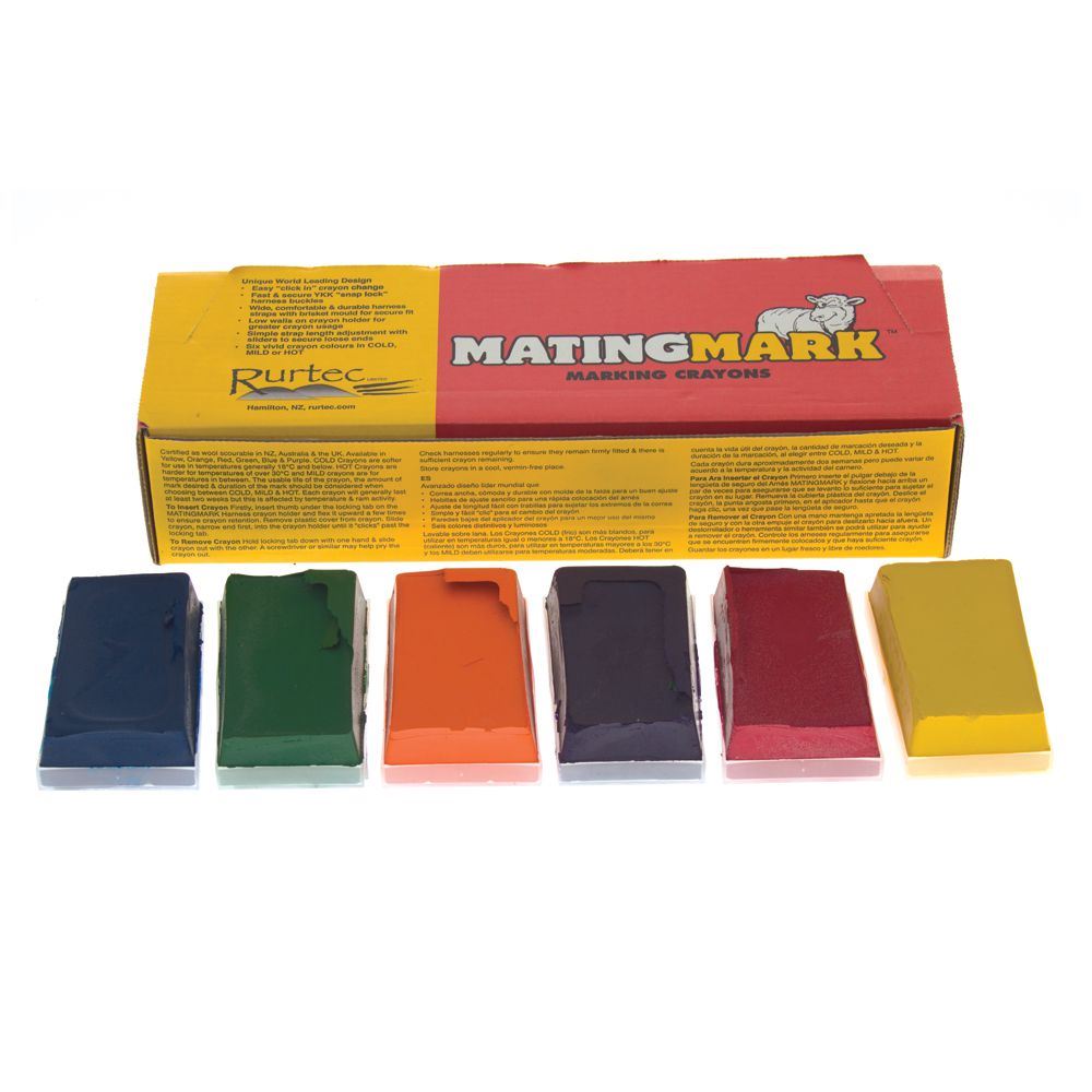 Crayon MatingMark Cold Red 10pk