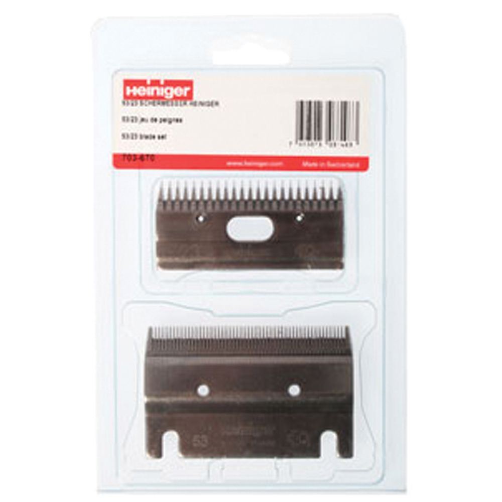 Clipper Blade Heiniger set 53-23 AU