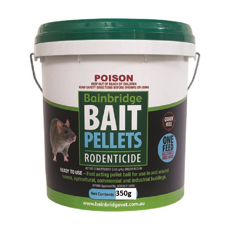 Mouse Rat Rodent Bait Pellets 350g