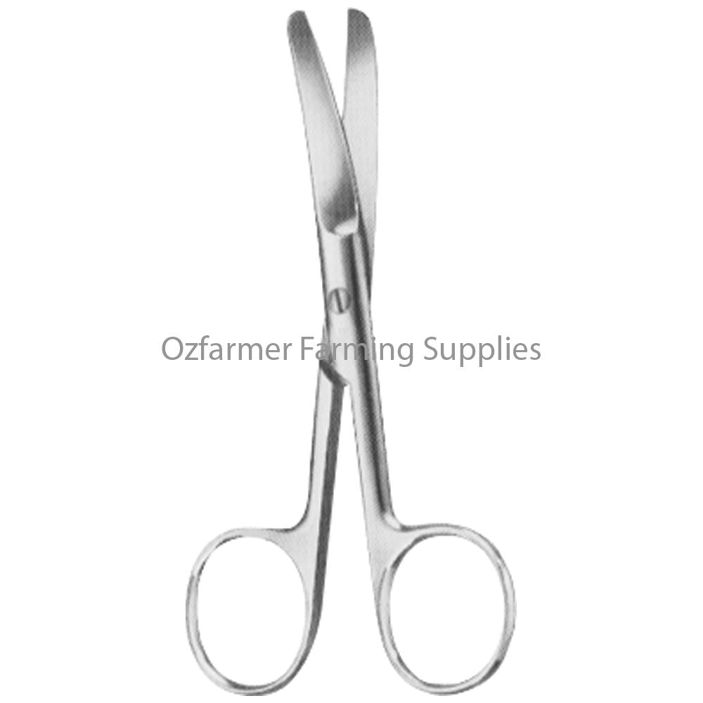 Scissors Blunt Blunt Curved 175mm