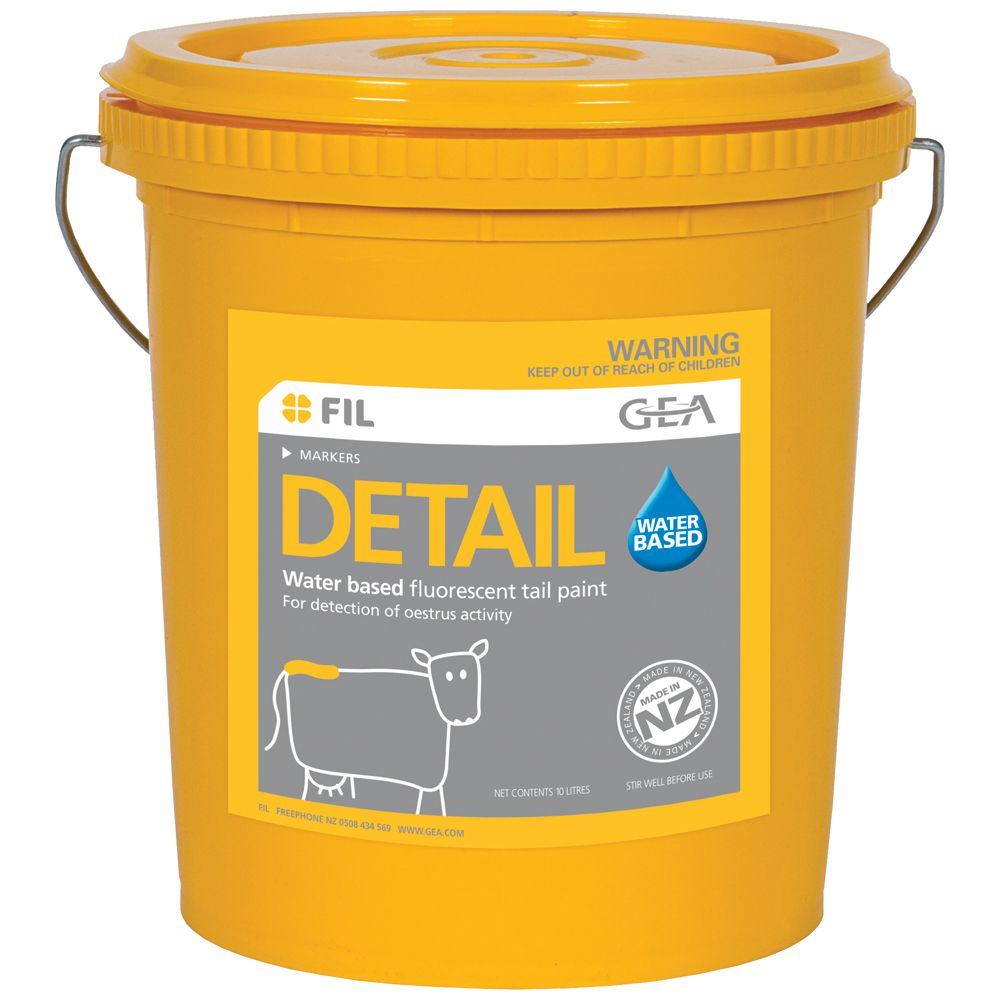 FIL Detail Pail 10L Red