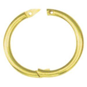 Bronze Pierceasy Bull Nose Ring Med 77mm x 10mm