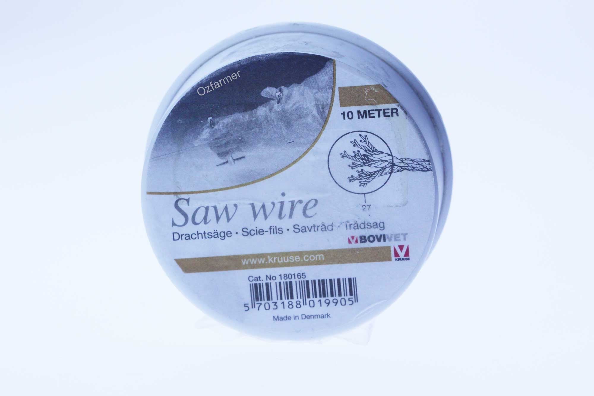 Dehorning wire for horn tipping