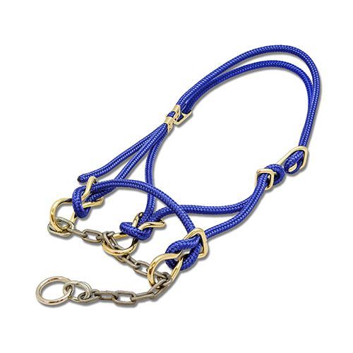 Halter Hackamore Calf Blue