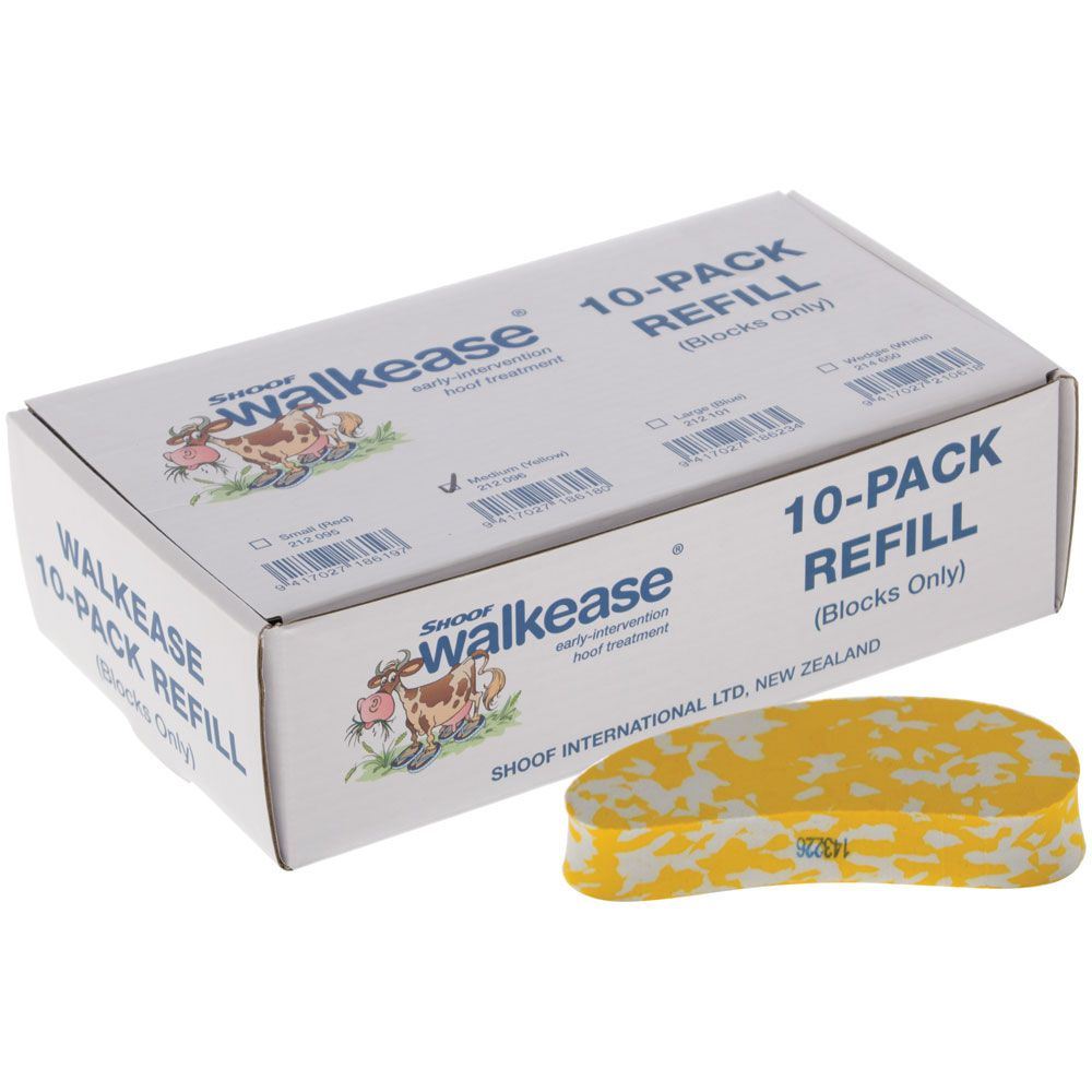 Walkease Blocks-only M (yellow) 10pk