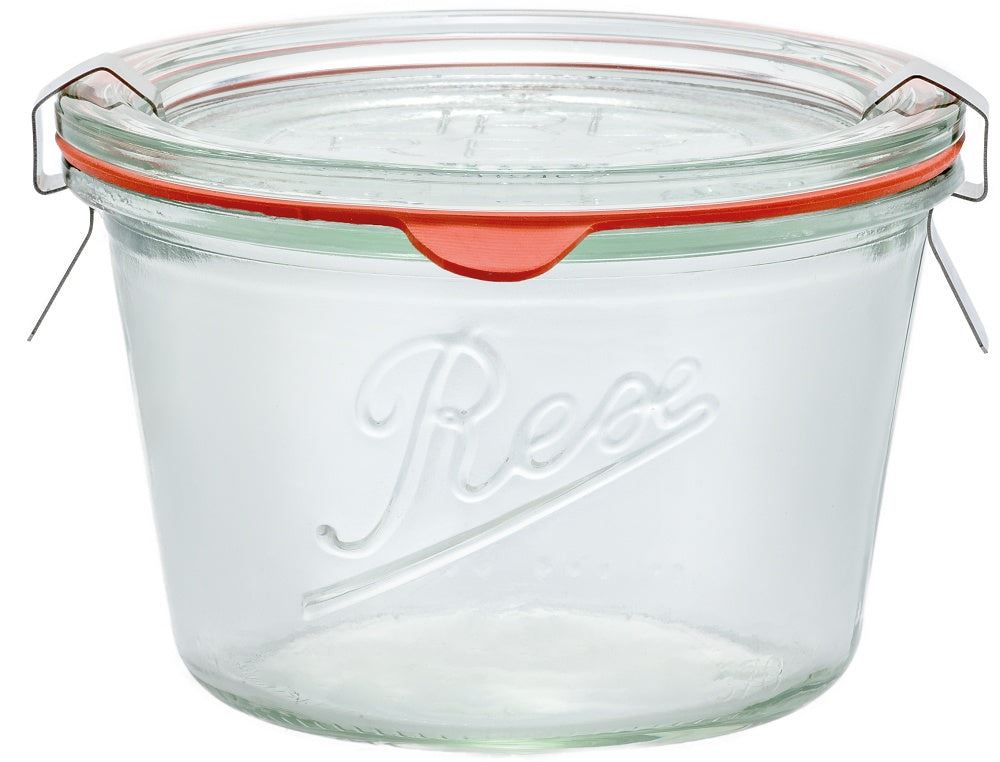 1 x 370ml Weck Rex Tapered Jar - jar only