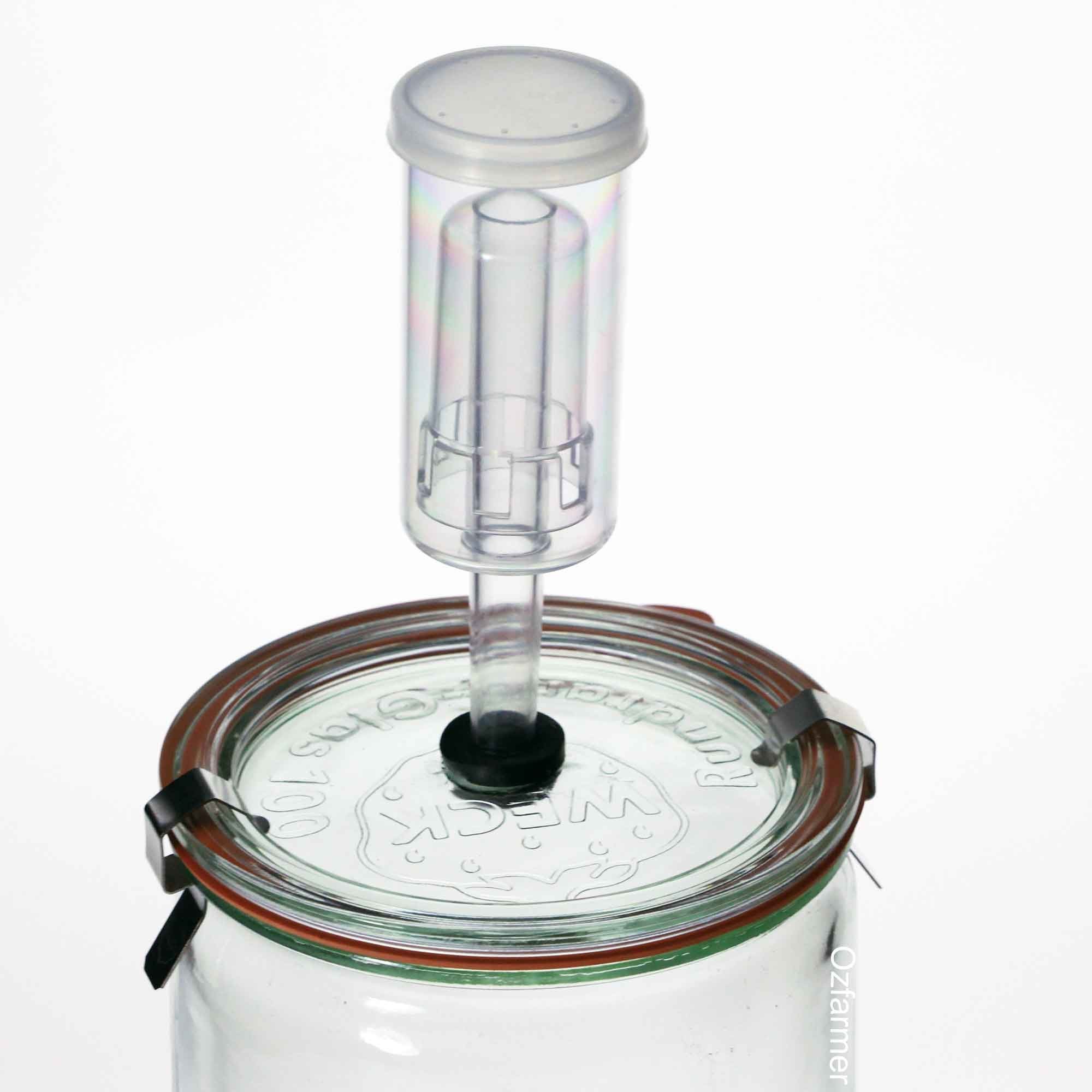 1.5 litre WECK Fermenting Jar With Fermenting Lid Weck Rex