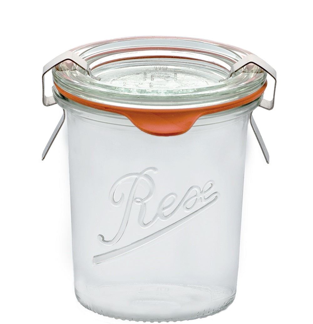 6 x 140ml Weck Rex Mini Tapered Jars