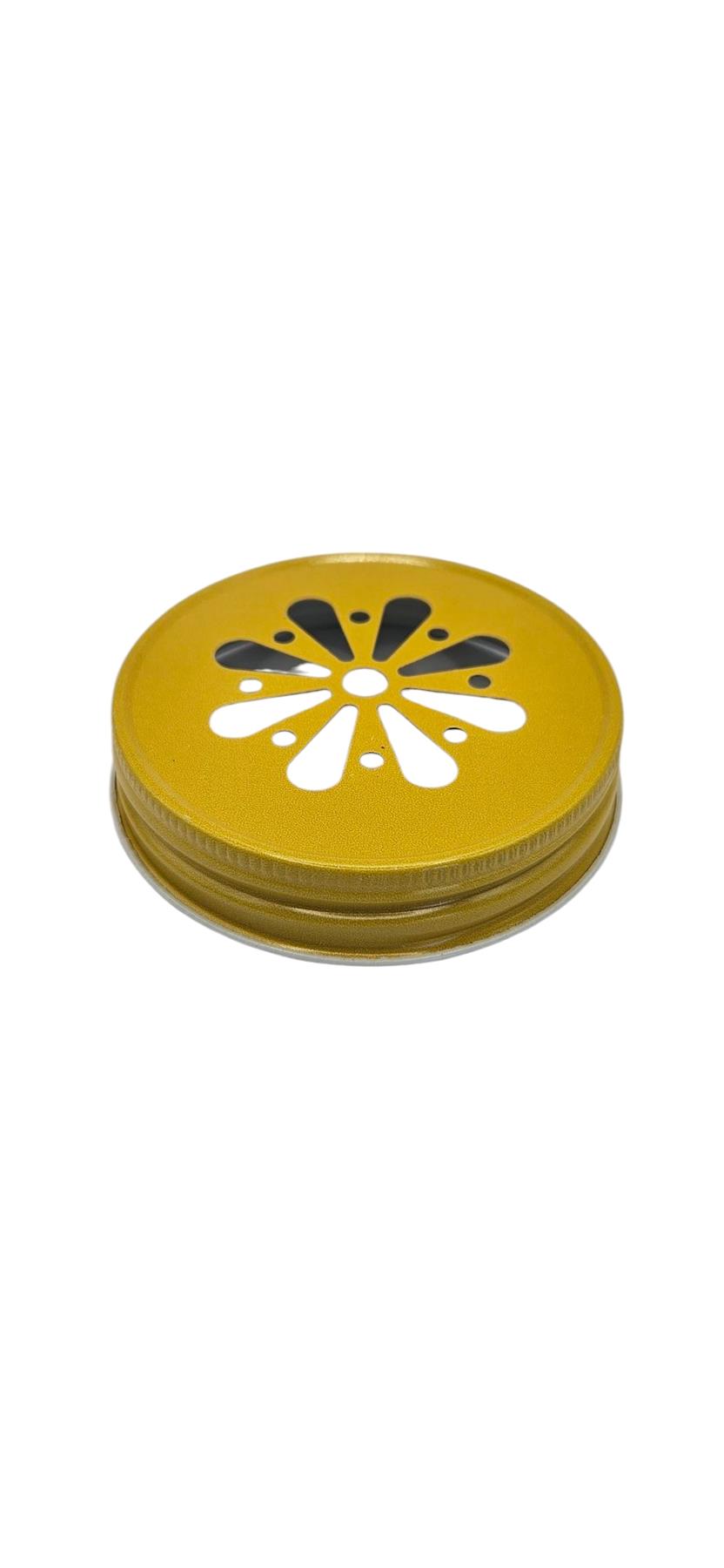 Lid Daisy Yellow USA Made