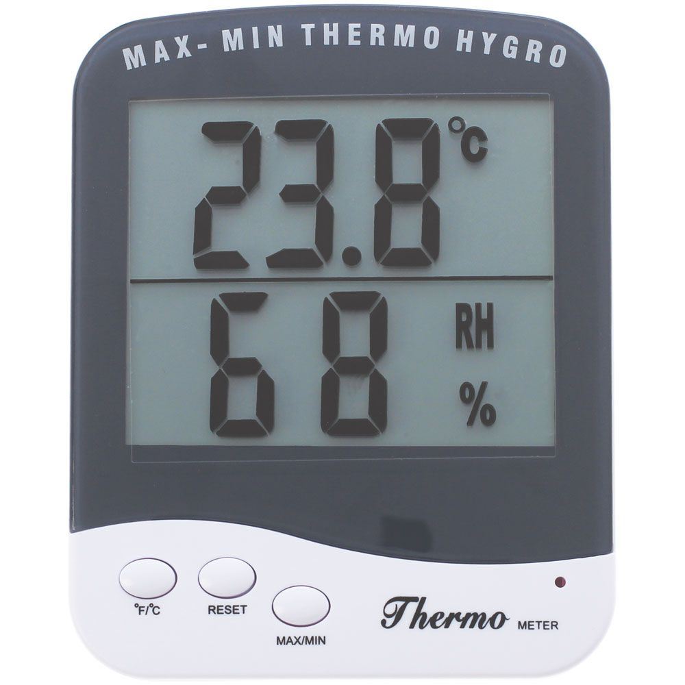 Thermometer/Hygrometer Digital Indoor