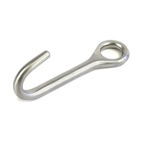 Stainless Steel Eye Hook - Blunt 8cm