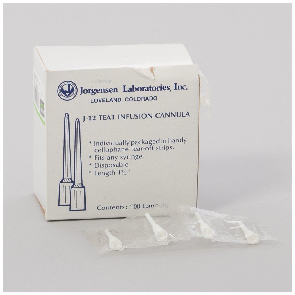 Teat Infusion Syringe Tip 100-pk