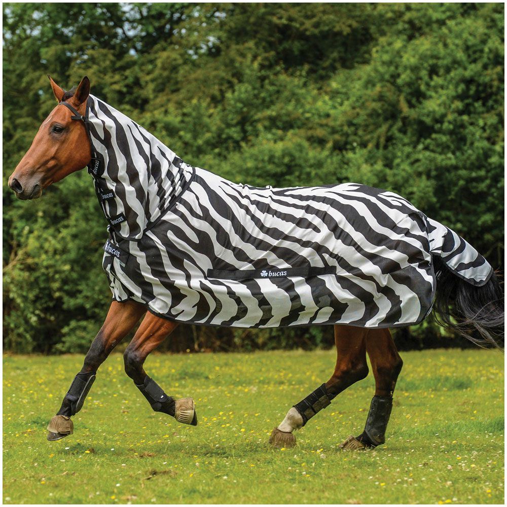 Bucas Rug BuzzOff Zebra FN 165cm/7'0