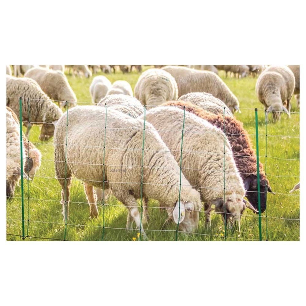 90 x 50m Topline Plus Electric Sheep / Goat / Horse / Calf Netting Suits Uneven Ground