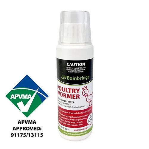 Poultry Wormer 125ml Levamisole