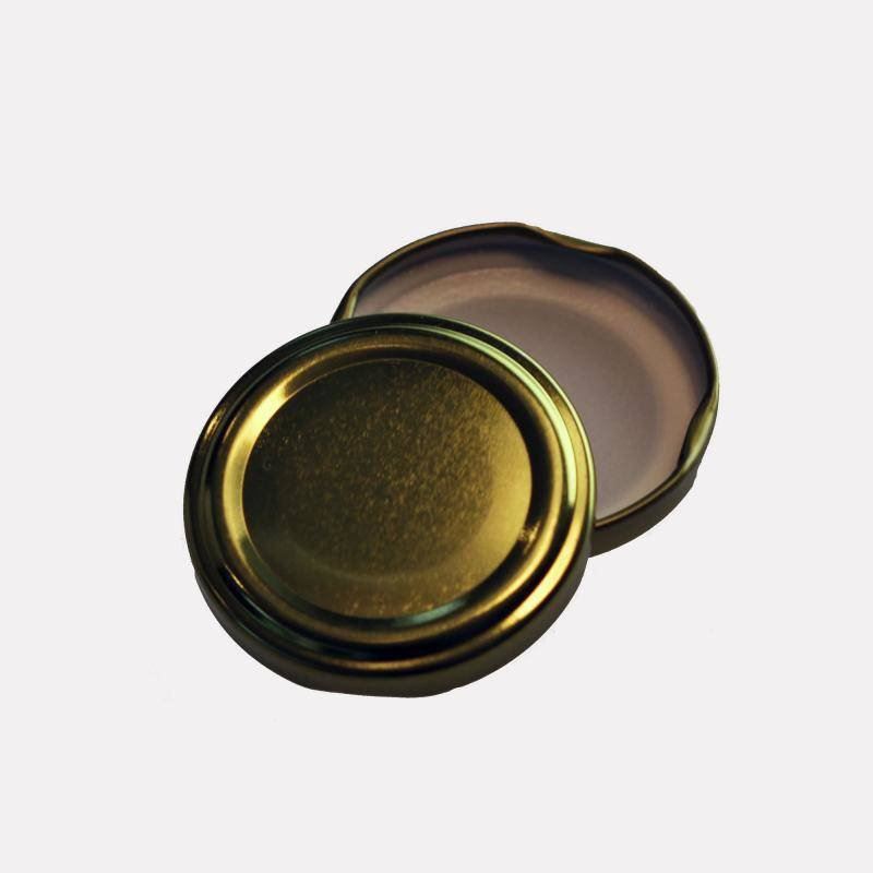 53mm TWIST TOP Lids GOLD