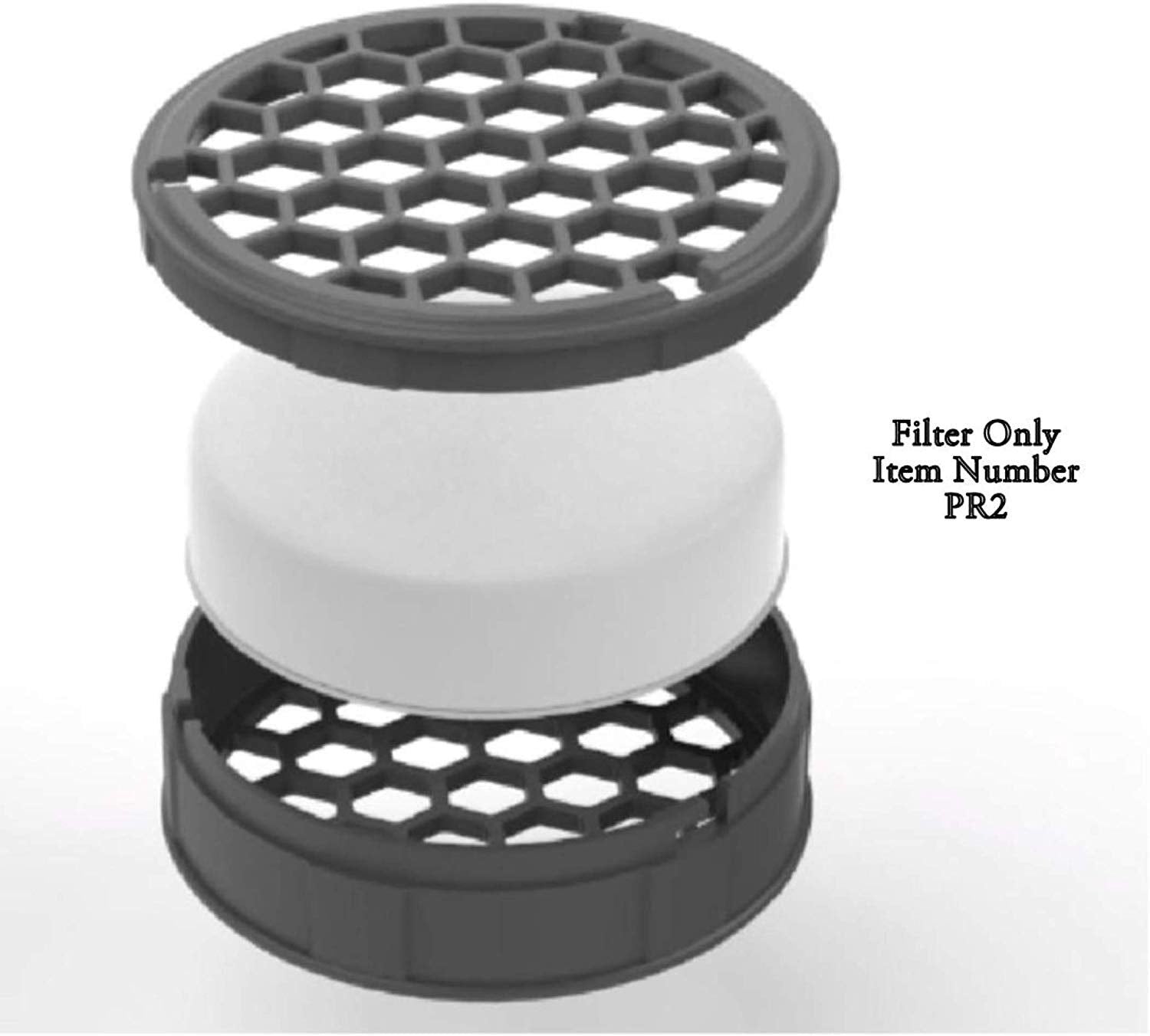 Chefs Design Purifry Filtered Splatter Lid Replacement Filters (2 pack)