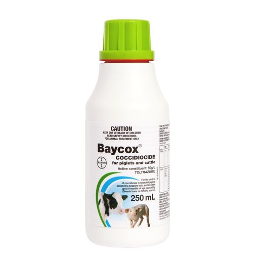 Bayer Baycox Piglet & Cattle 250ml