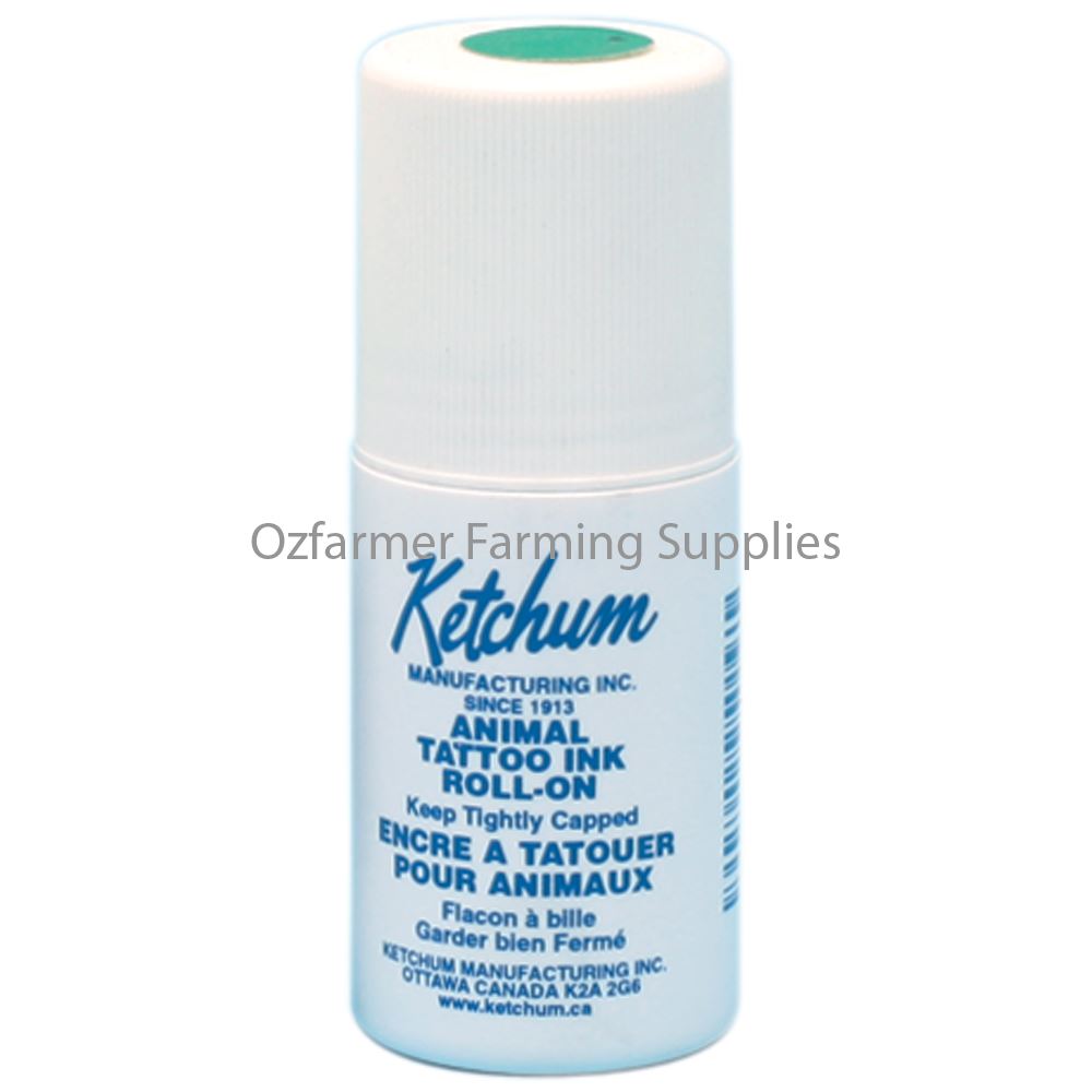 Tattoo Ink Ketchum Roll-on Green