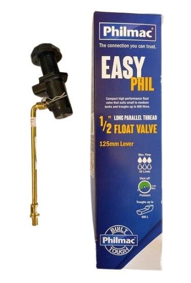 Philmac EASY PHIL 1/2" (15mm) Float Valve Medium Lever 200mm