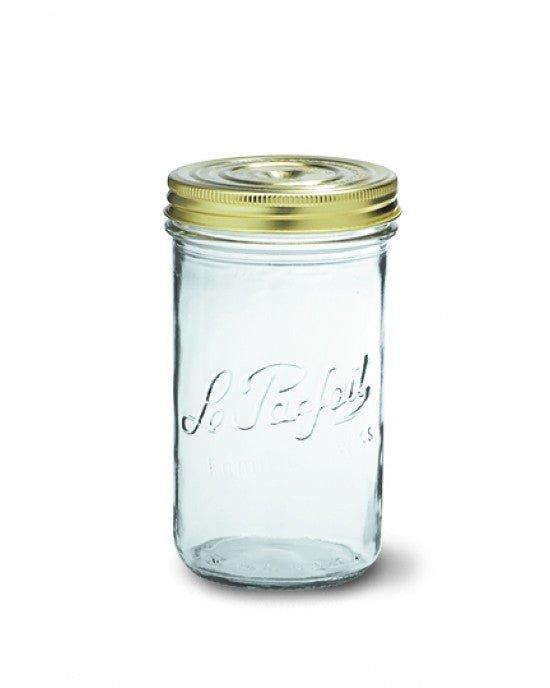 Le Parfait Familia Wiss 1000ml (100mm lid) Preserving Mason Jar