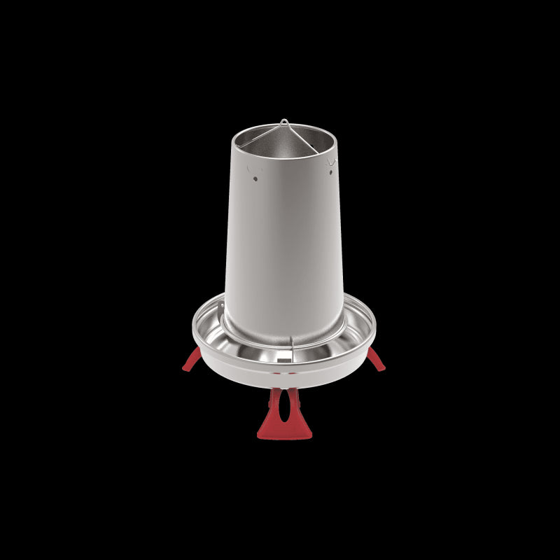 Metal Poultry Feeder "Eco" With Legs 14L (5 Units)