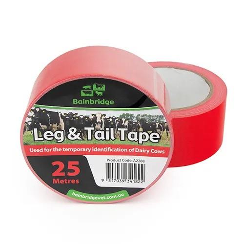 Leg & Tail Tape 25m Red