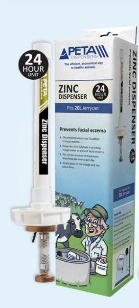 Peta Dispenser Zinc for Facial Eczema