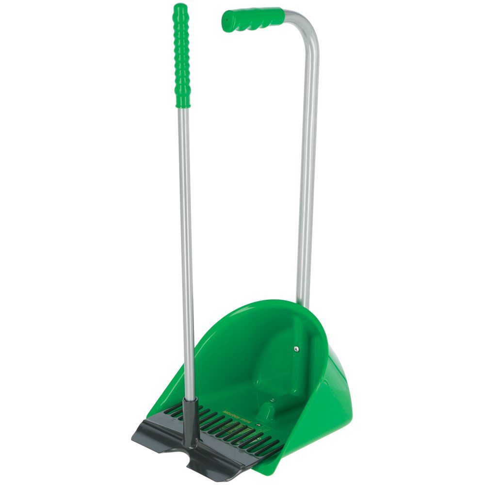 Dung Scoop+Rake Kerbl Mistboy Mini Green