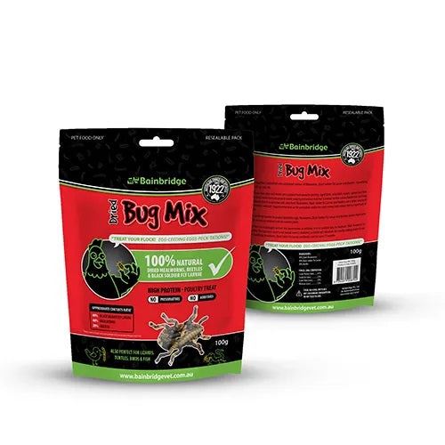 Dried Bug Mix 750g - suit poultry, birds, reptiles