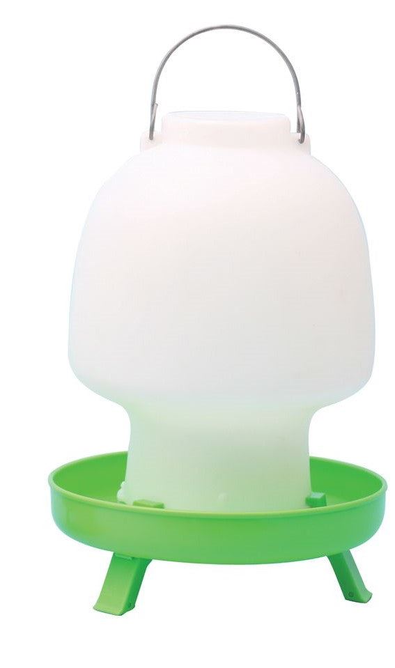 Poultry Drinker with Legs Crown Ball 12l