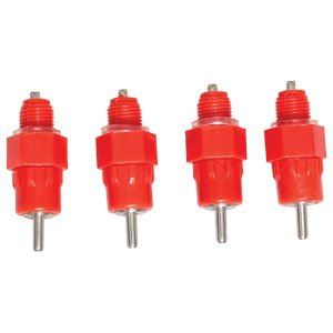 4 x Poultry Waterer Nipples with Thread