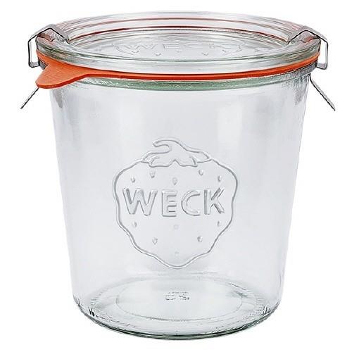 1 x 580ml WECK Sturzglas COMPLETE