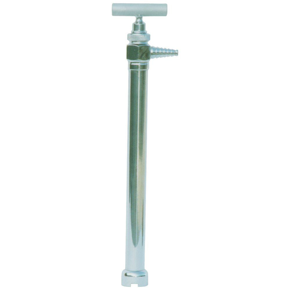 Chrome-Brass Rumen Drench Pump 120ml (40cm)